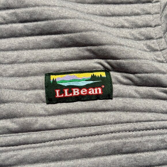 L.L. Bean Women's Airlight Knit Pullover - Light Grey - Picture 3 of 6